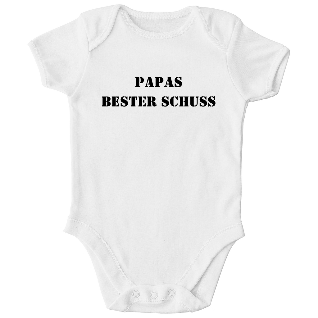 Papas bester Schuss KRIEGERHERZ Baby Body