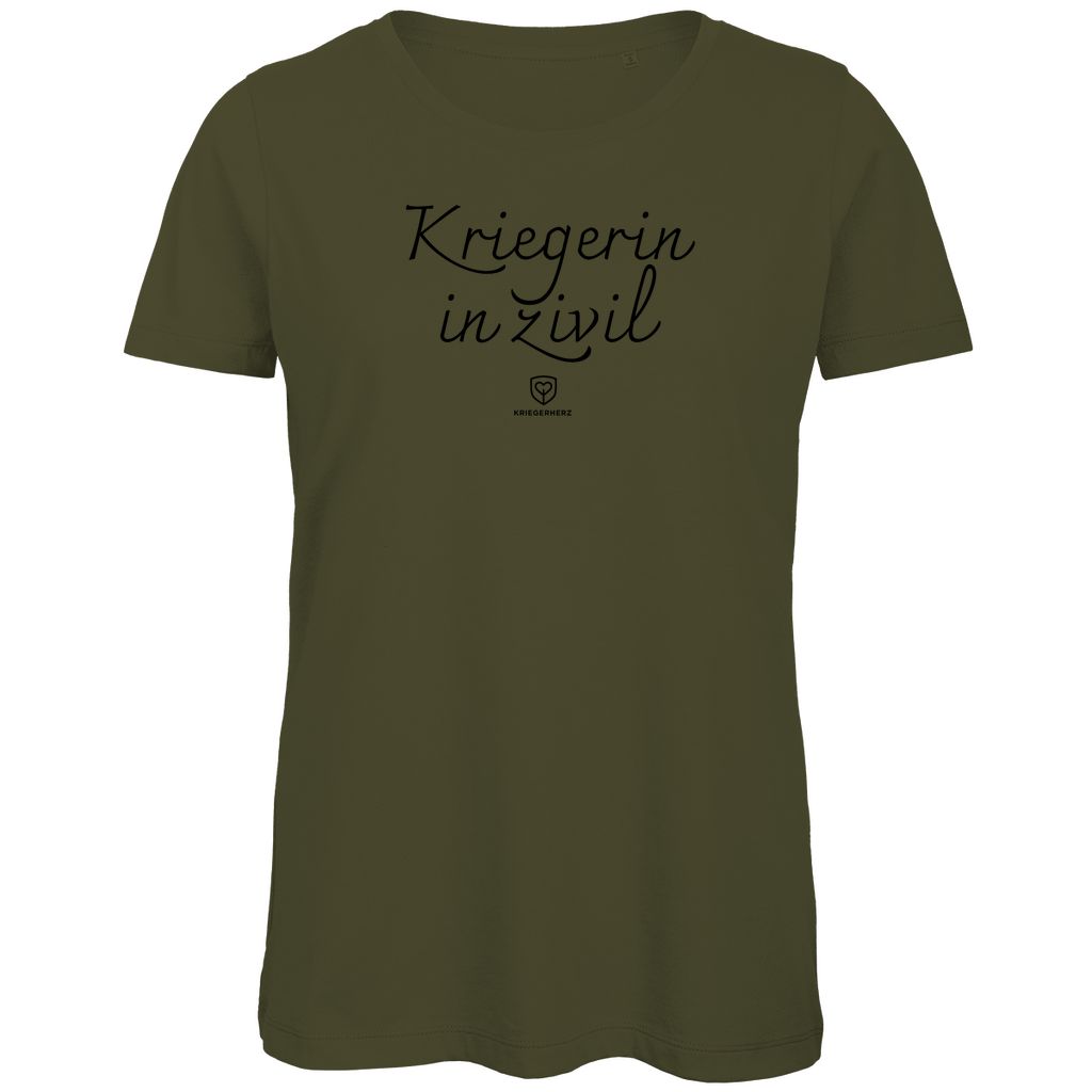Kriegerin in Zivil – T-Shirt Damen