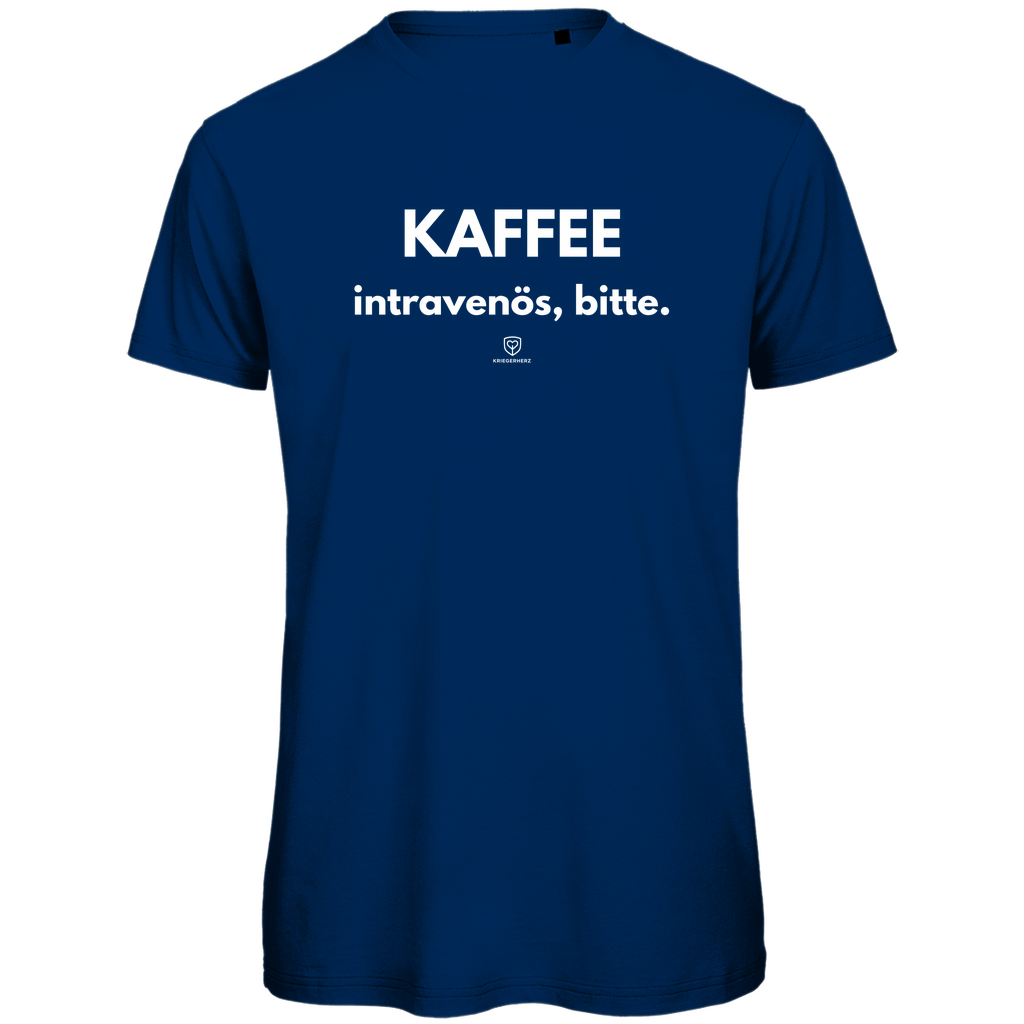 KAFFEE – intravenös, bitte. T-Shirt Herren