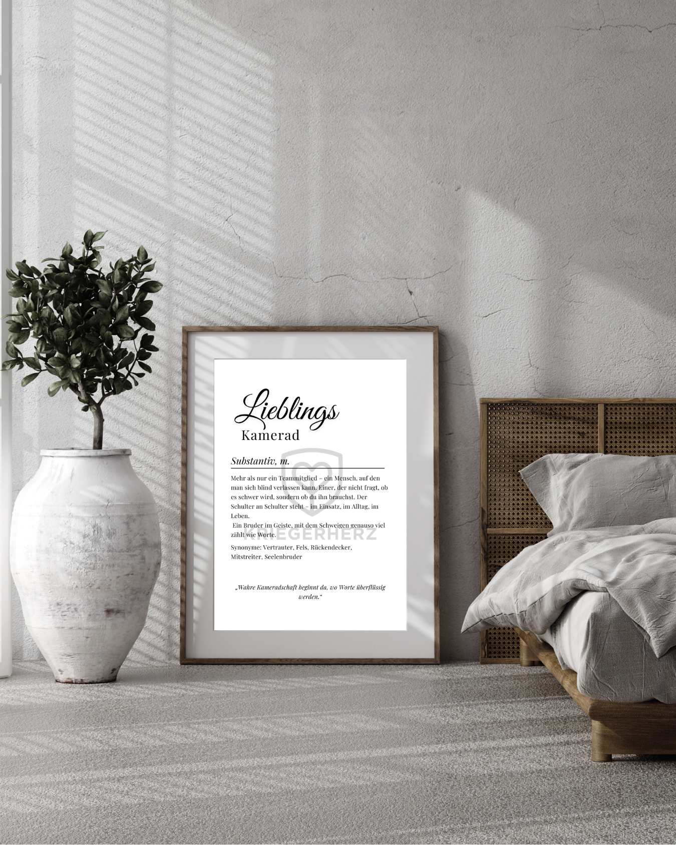 Lieblings Kamerad Poster – Digitaler Download