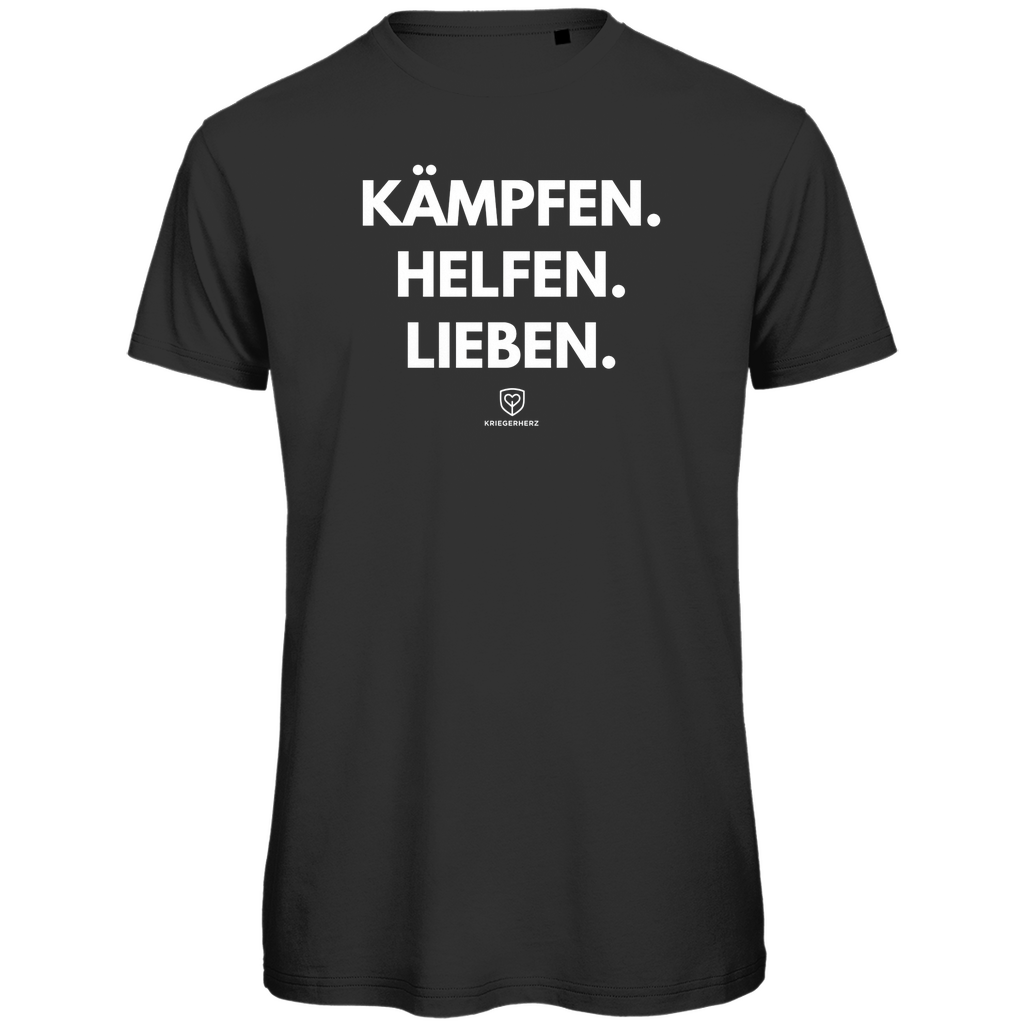 KÄMPFEN. HELFEN. LIEBEN. T-Shirt Herren