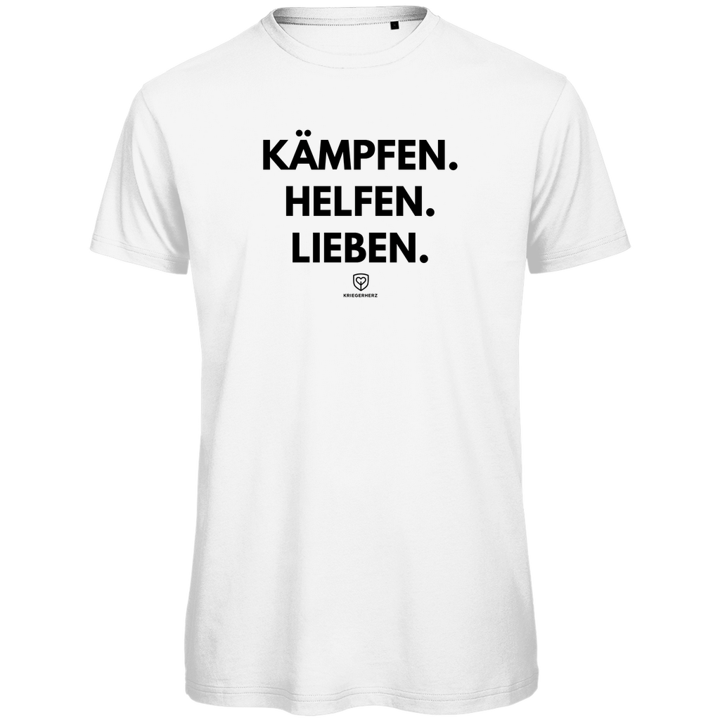 KÄMPFEN. HELFEN. LIEBEN. T-Shirt Herren