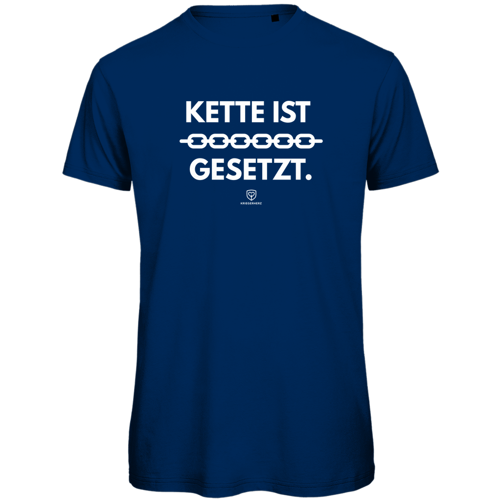 Kette ist gesetzt. T-Shirt Herren
