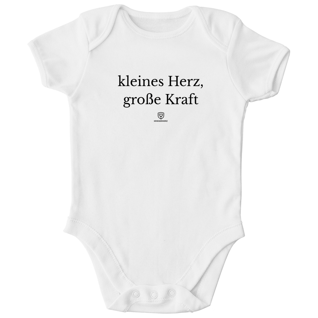 Kleines Herz, große Kraft KRIEGERHERZ Baby Body