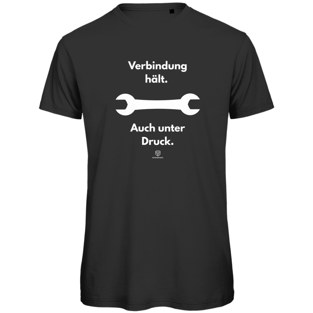 Verbindung hält. Auch unter Druck.  T-Shirt Herren