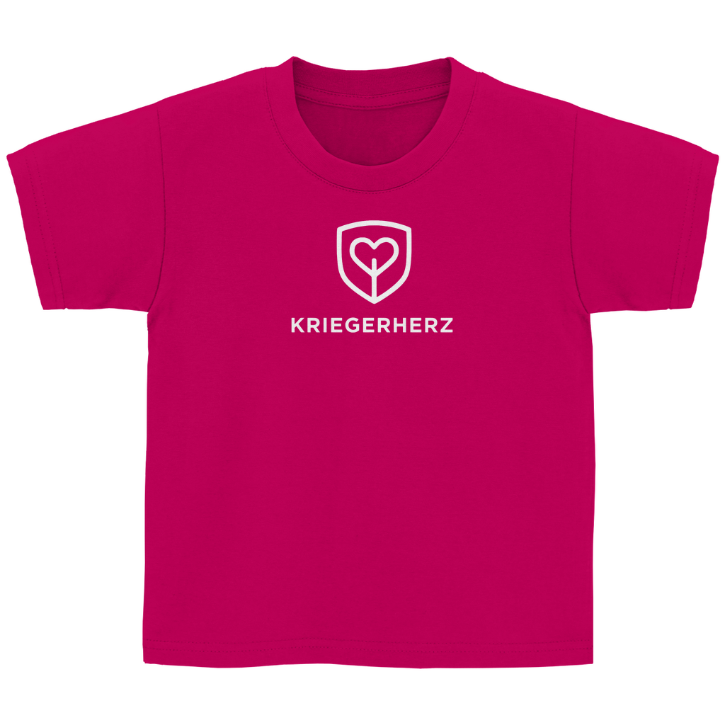 KRIEGERHERZ großes Logo Kinder T-Shirt
