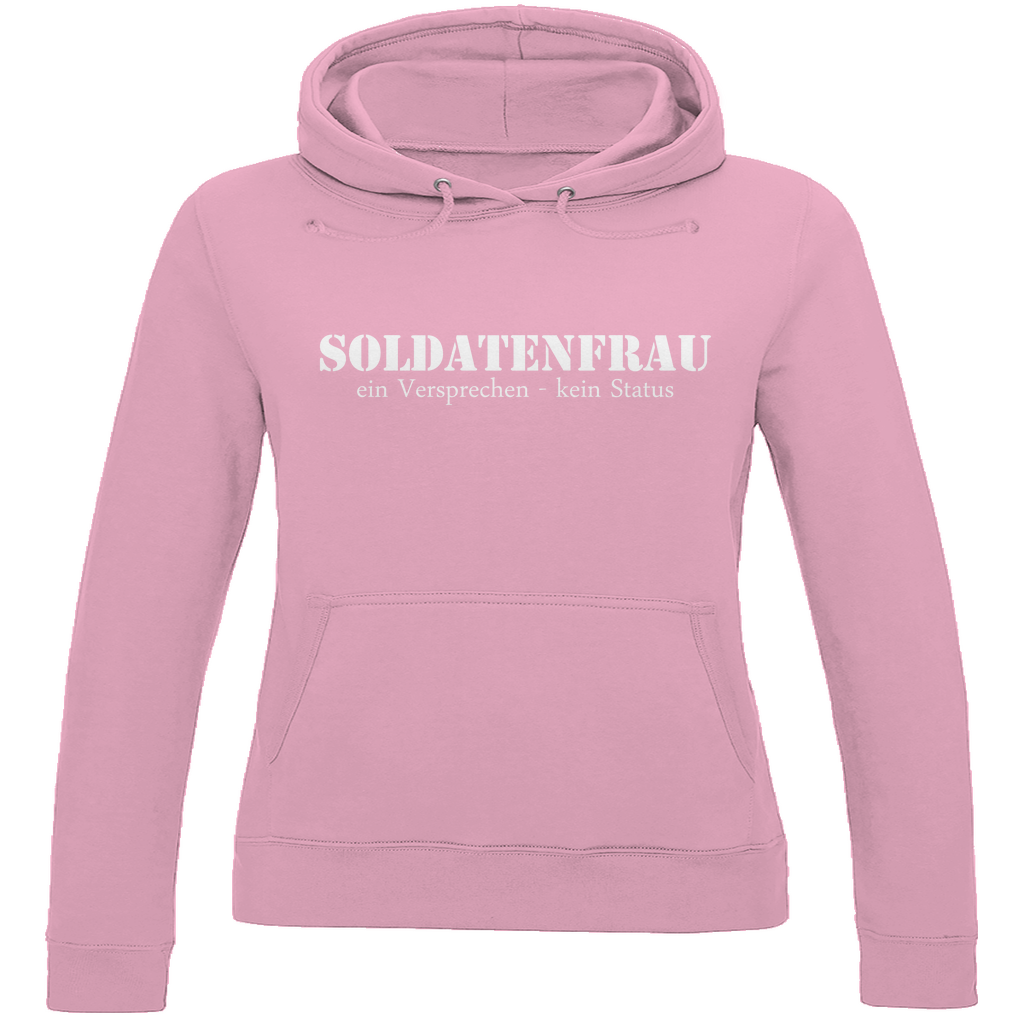 Soldatenfrau Versprechen Hoodie