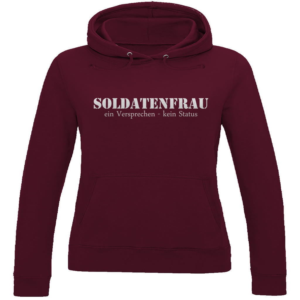 Soldatenfrau Versprechen Hoodie