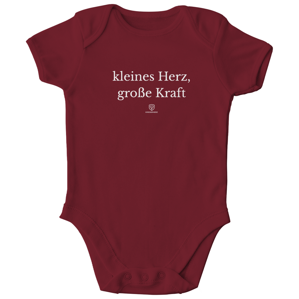 Kleines Herz, große Kraft KRIEGERHERZ Baby Body