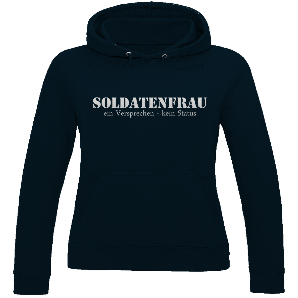 Soldatenfrau Versprechen Hoodie