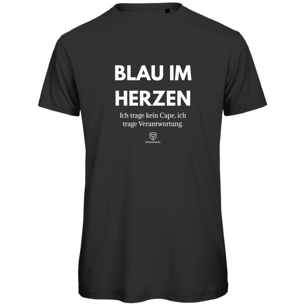 BLAU IM HERZEN – T-Shirt Herren