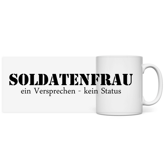 Soldatenfrau Versprechen Tasse