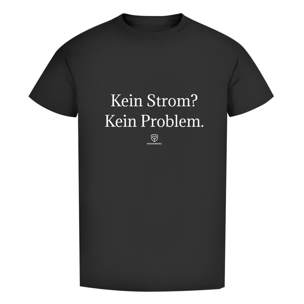 Kein Strom? Kein Problem. T-Shirt Herren